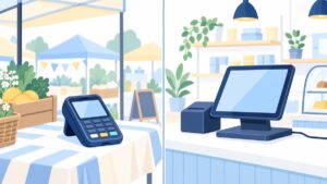 Square ターミナルとレジスター、迷ったらコンセントと電波で決める